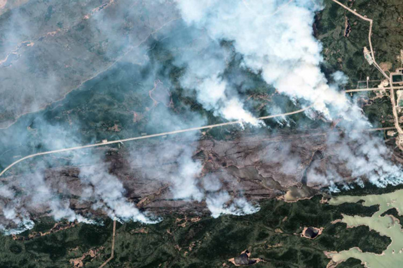 156 Ribu Hektare Hutan Terbakar di Kanada, 30 Ribu Lebih Warga Dievakuasi